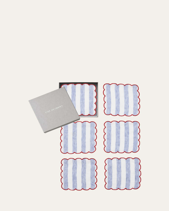 Amalfi Cocktail Napkins, Set of 6